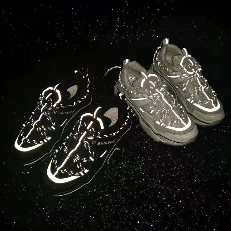 

2020 Arrivals Summer Breathable Women Casual Shoes Luminous Mesh Ladies Shoes Trainers Sneakers Hot Sale Running Unisex shoes, Customized