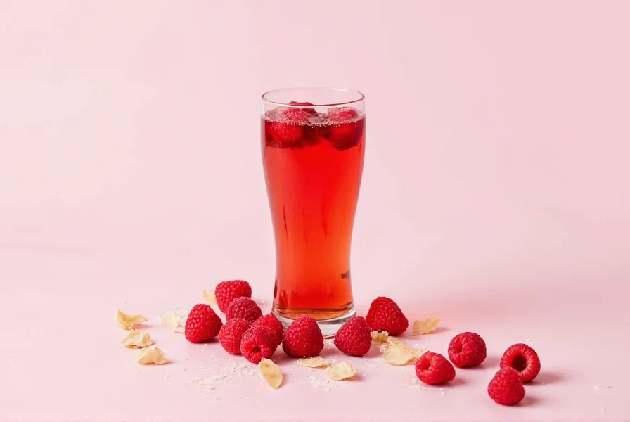 raspberry ginger ale
