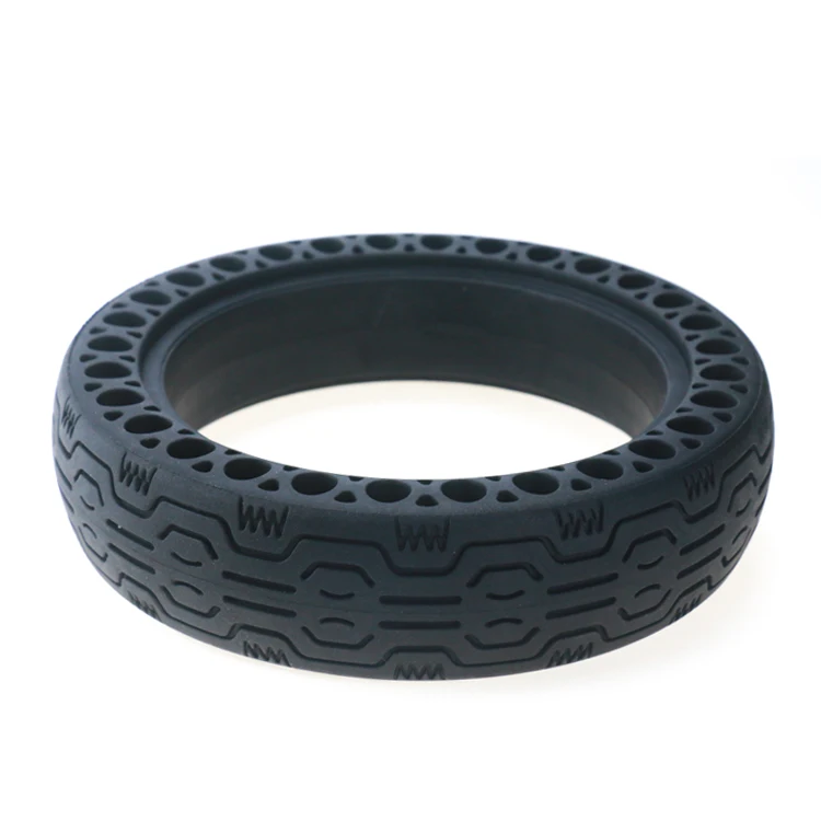 

Black Pattern Solid Tyre for M365 Electric Scooter/8 1/2*2 Hollow Honeycomb Solid Tire for Xiaomi M365 Mijia Scooter