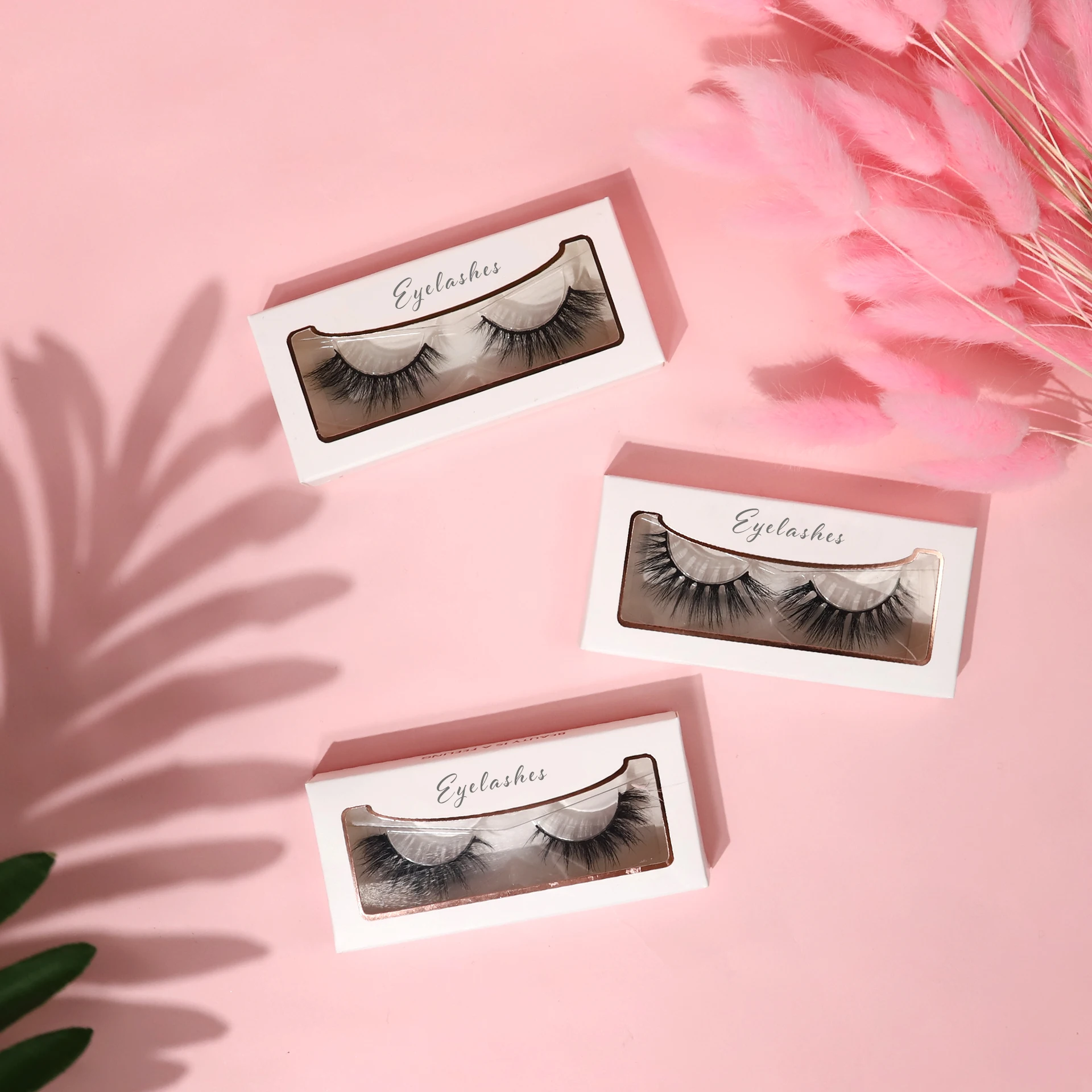 

Hot selling free samples private label packaging real mink lashes