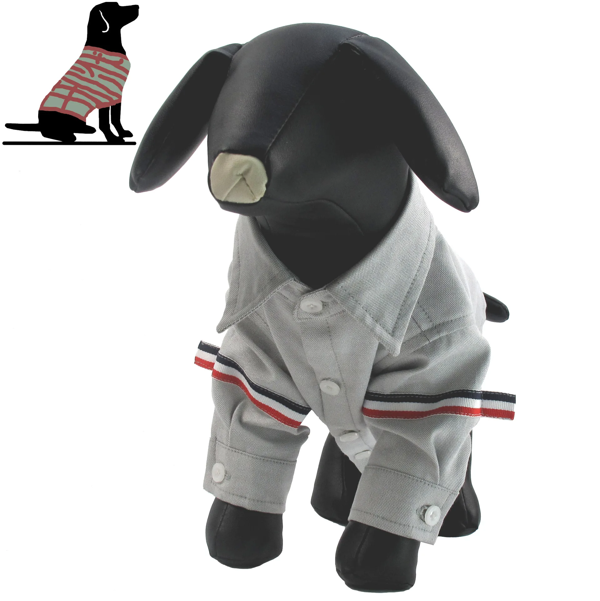 

Wholesale manufacturer price pet clothes webbing casual dog clothes dog shirt