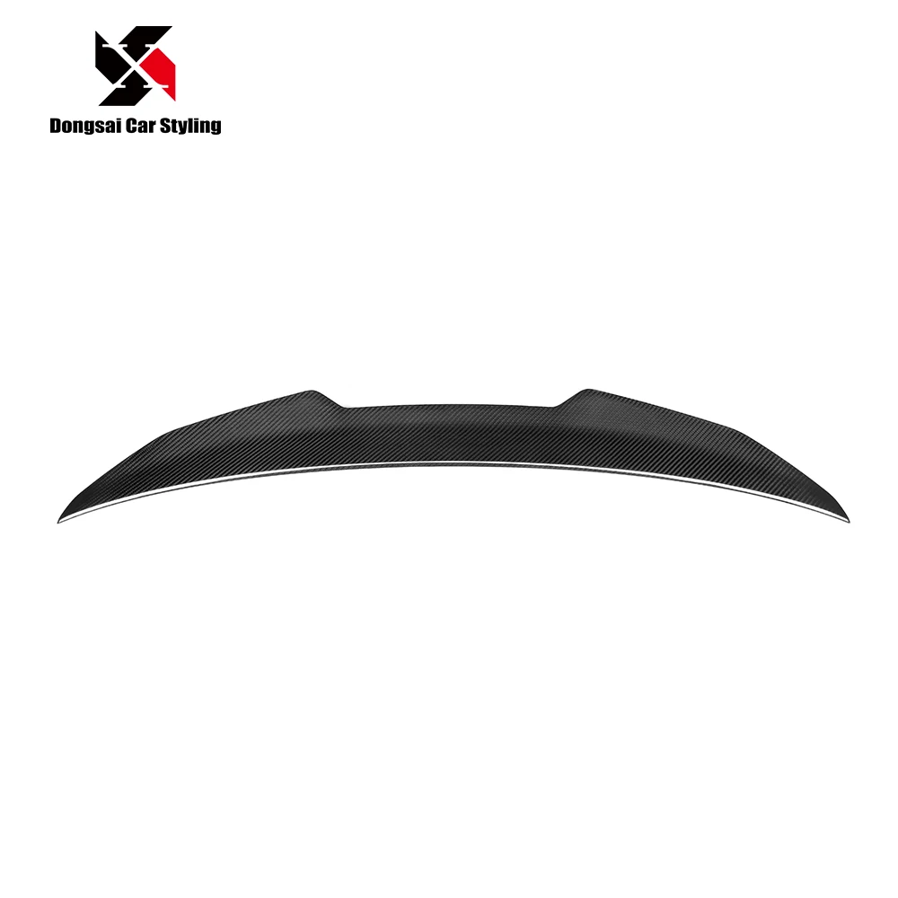 

PSM Style Dry Carbon Boot Spoiler Ducktail Wing Rear Trunk Lip for Audi A4 S4 RS4 B8 B8.5 2013-2016