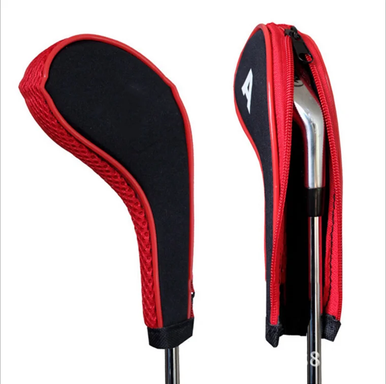 

Wholesale nice price Customized design cute genuine leather golf club driver head cover