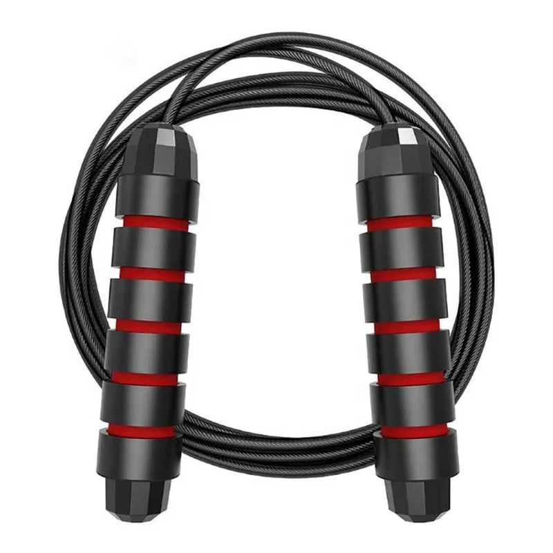 

Custom Home Exercise Fitness Adjustable Tangle-Free Rapid Speed Jumping Skipping Rope, Red, black, green, blue