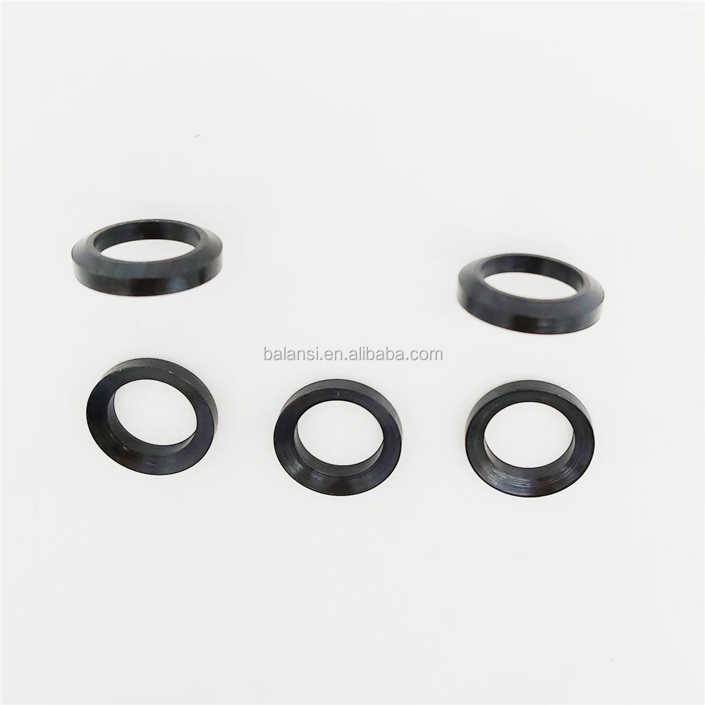 

muzzle brake ar15 ring .223 5.56 1/2"x28 ar10 muzzle ring .308 7.62 5/8-24 Thread Steel Crush Washer for ar15 m4 M16, Black