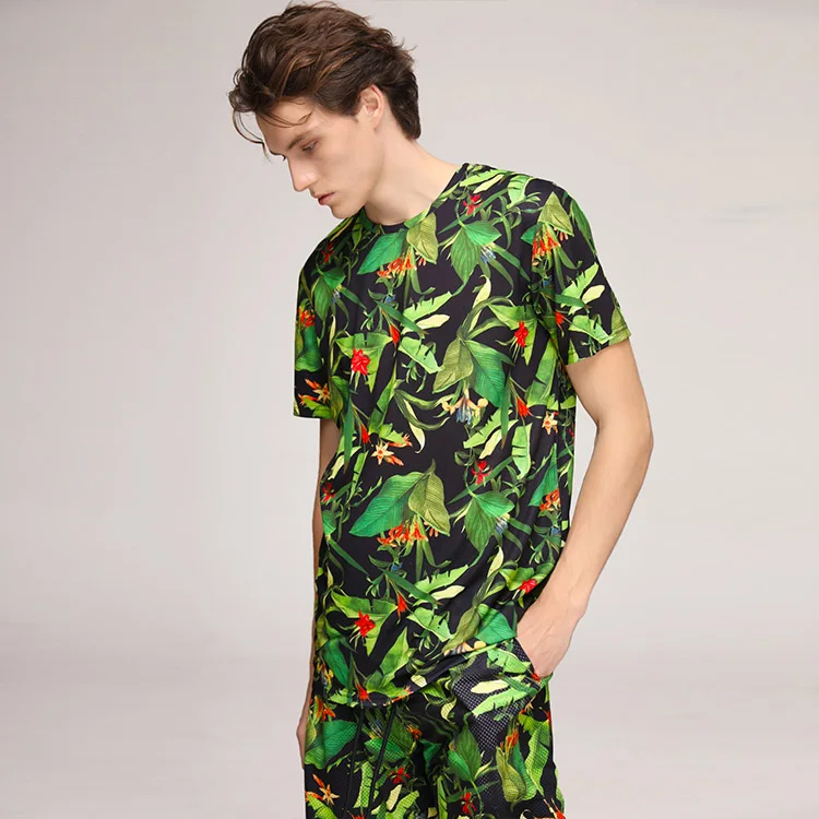 
China Mens Custom Design Sublimation Printing T Shirt 