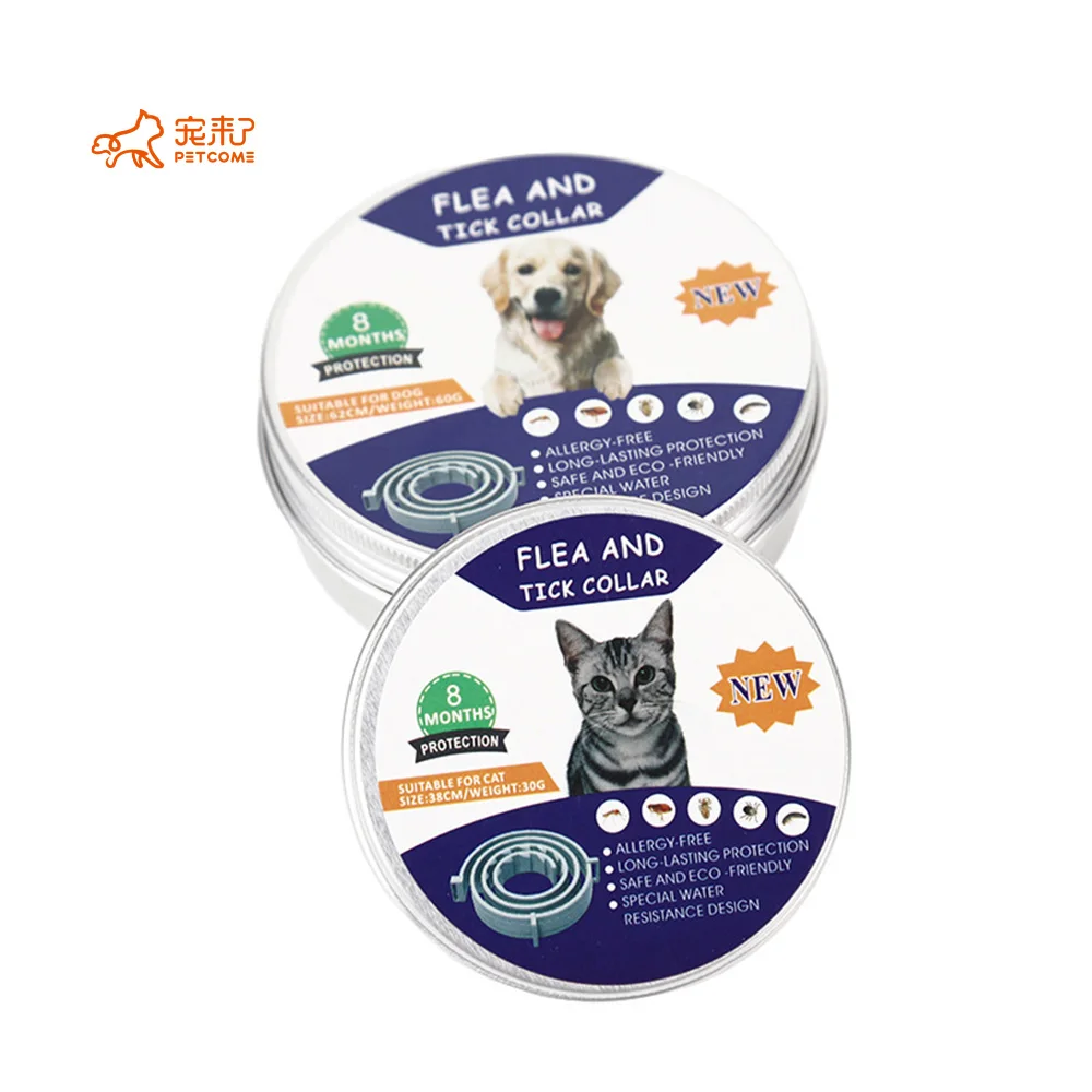 

PETCOME Ebay High Quality Insect Repellent Anti Flea Bite Deworming Health Dog Collar Cat, 4 colors