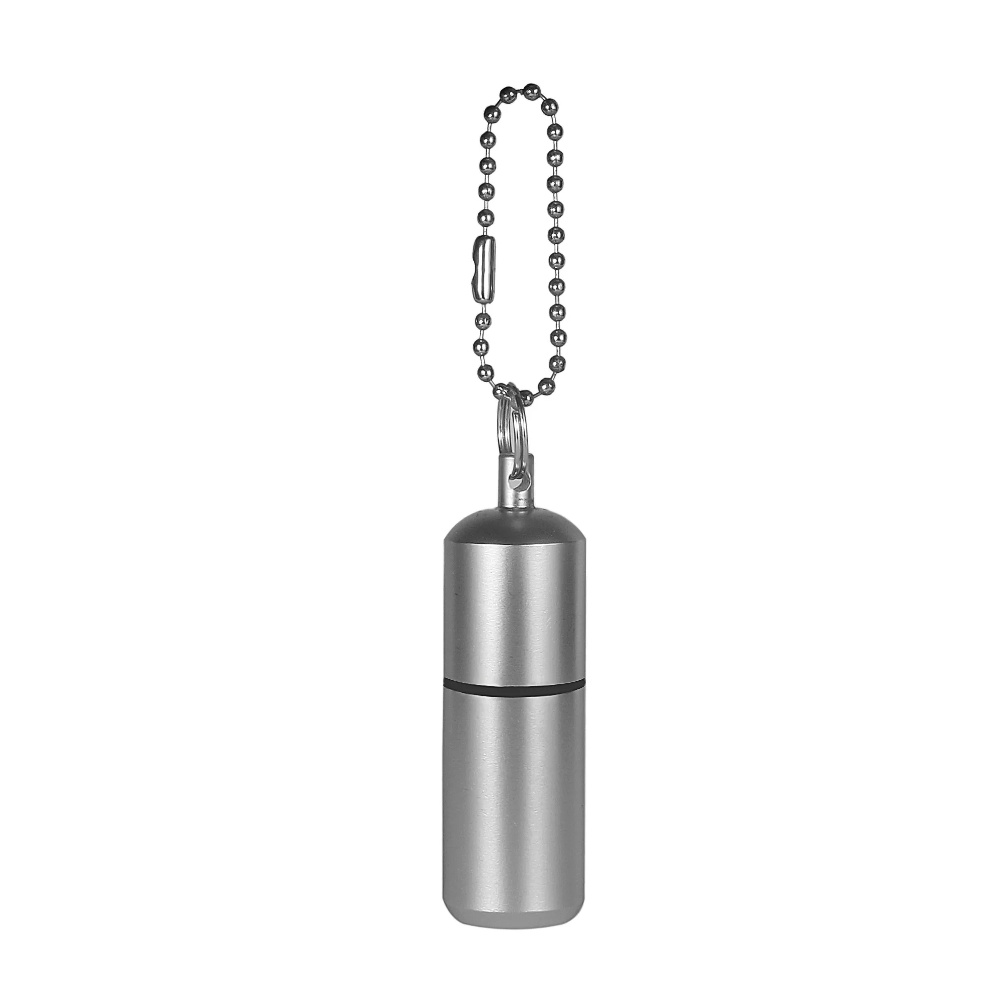 

Mini Lighter Aluminium Alloy Kerosene Oil Cigarette Ignition Tool with Keychain