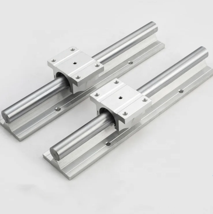 

CNC parts round linear guide rail SBR20 with linear block SBR20UU