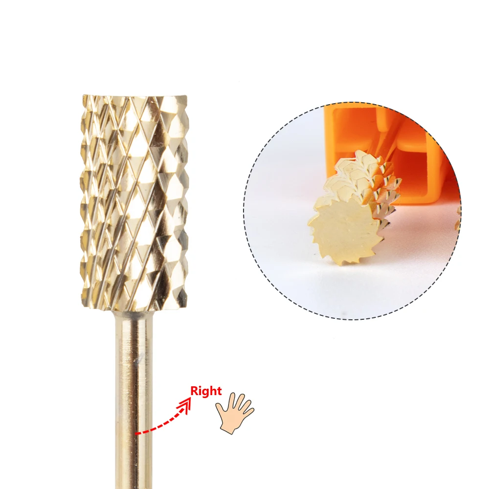 

wholesale flame bit carbide nail drill bit milling cutter for nail powder removal