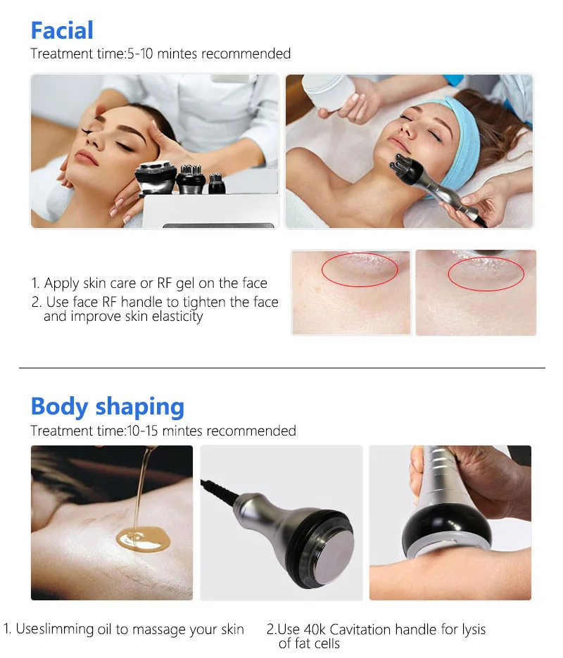 Best Selling Products 2019 Portable 3 In 1 Ultrasonic Cavitation 8300