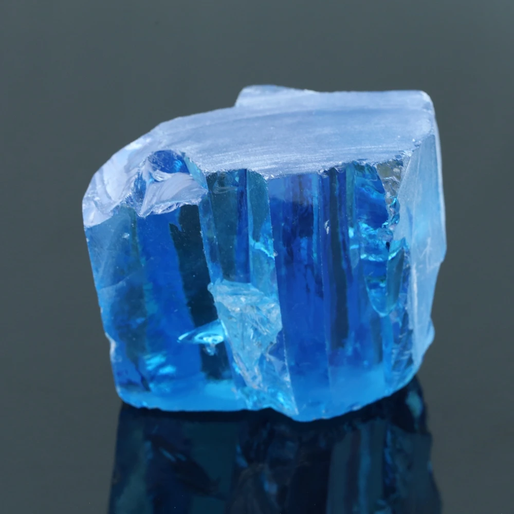 

Factory direct sale Gemstones Raw Material Aquamarine Synthetic Cubic Zircon