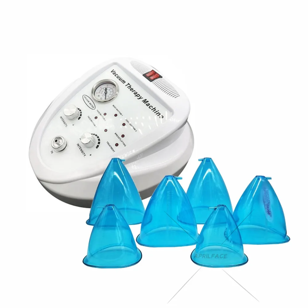 

2021 Buttock Vacuum Suction Machine Female Breast Enlargement Pump Beauty Health Care Device with 6 Cups Body Massage Device