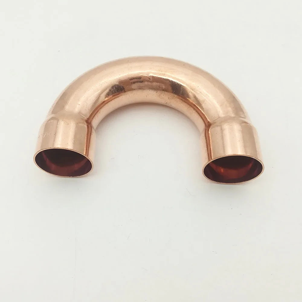 Copper return U bend 180 degree elbow fitting 1.3/8in