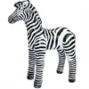 PVC customized high quality inflatable zebra model for yard decoration