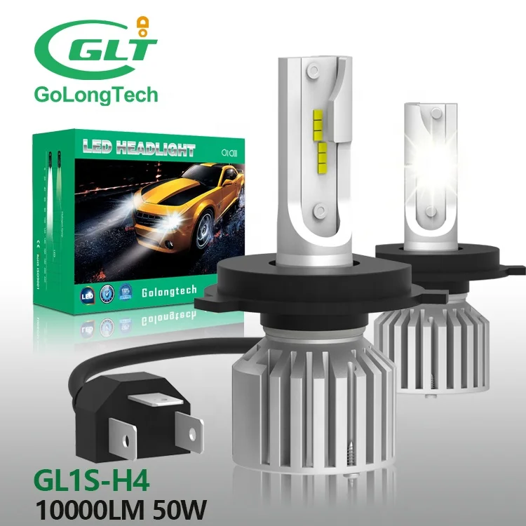 GL1S  Lights Luces Foco Projector Xenon Bulb Proyector Light C6 10000lm 50W Car Bulbs led p43t 9003 H4 Led Headlight