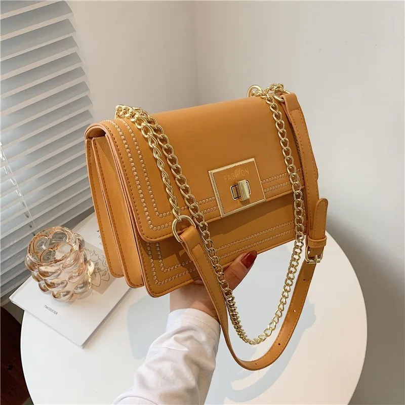 

Casual candy lock hand bags fashion crossbody bags ladies handbags