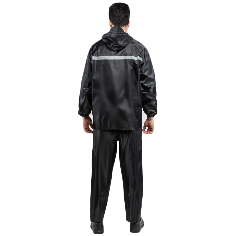 Wholesale Waterproof Rainwear For Adults Mens Rain Jacket Police Suit ...