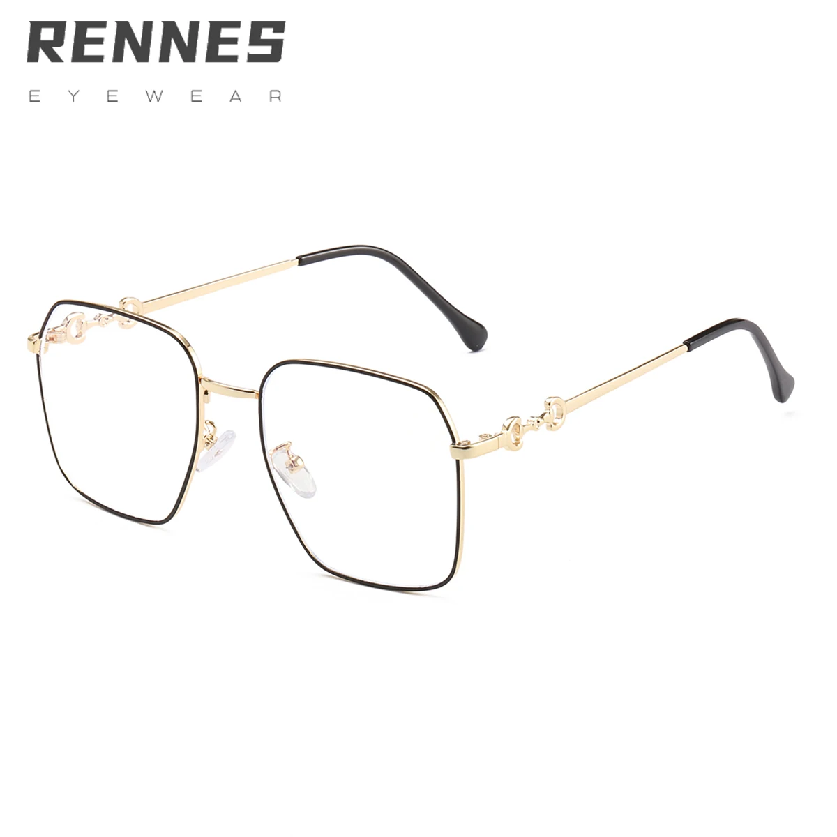

RENNES vintage fashion blue light blocking glasses frames square optical eyeglasses frame for women men