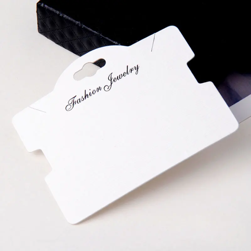 

Custom Printing Packaging Paper Card Bracelet Earring And Necklace Jewelry Packaging Card With Pocket