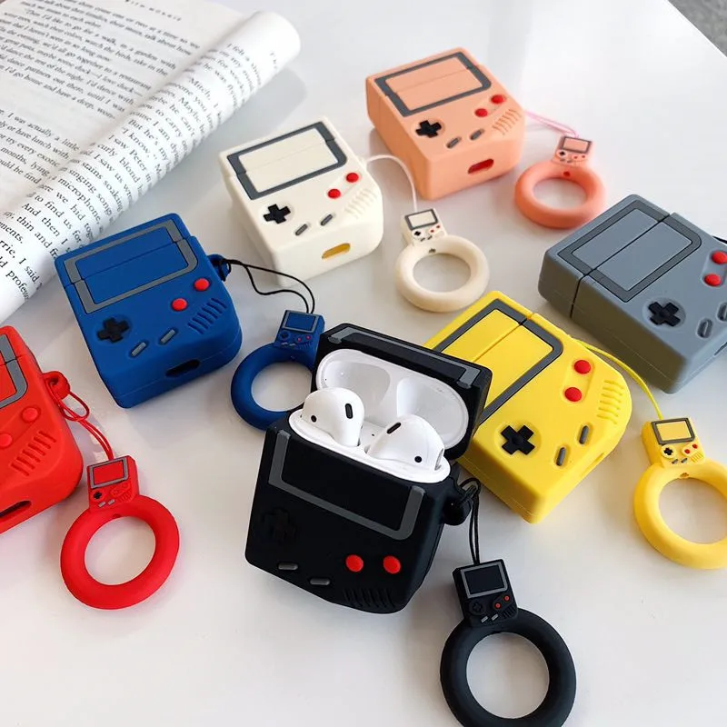 

For apple airpods new switch game console Soft silicone cover for airpods case 2 3, 6 colors
