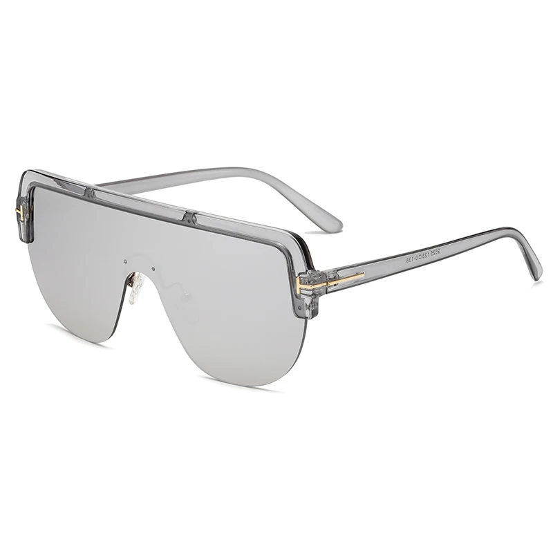 

Women Reflective Polarized Frame Fashion Trendy Oversized Sunglasses