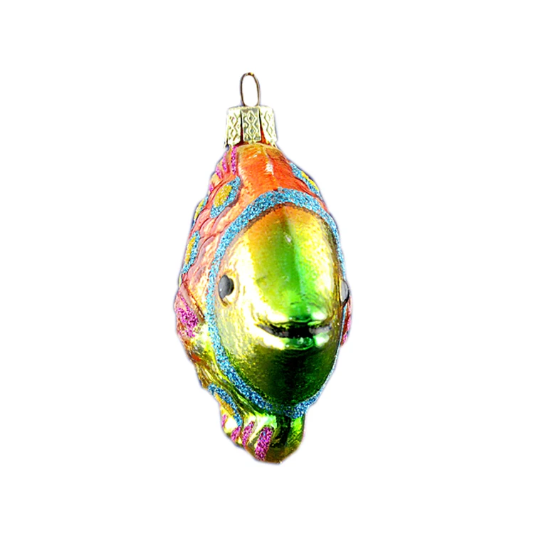 New Style Fashionable Christmas Glass Fish Hanging Ornaments Buy