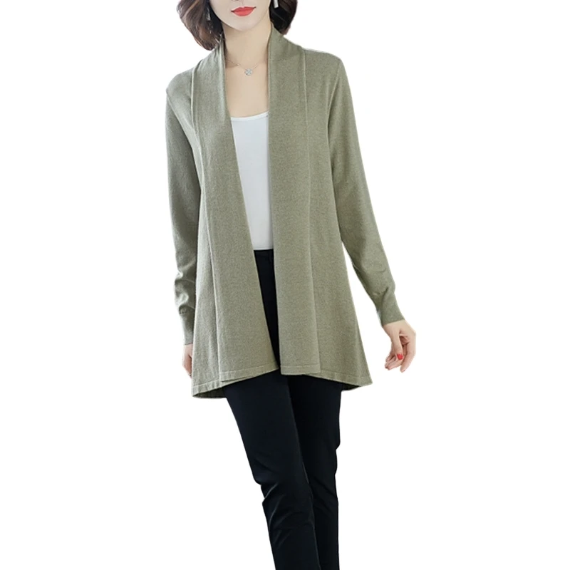 

2021 winter sell well Women's Computer knitted shawl Women's knitted sweater coat