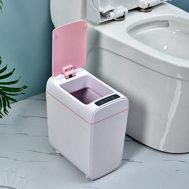 

10L Household kitchen touchless automatic dustbin with sensor trash