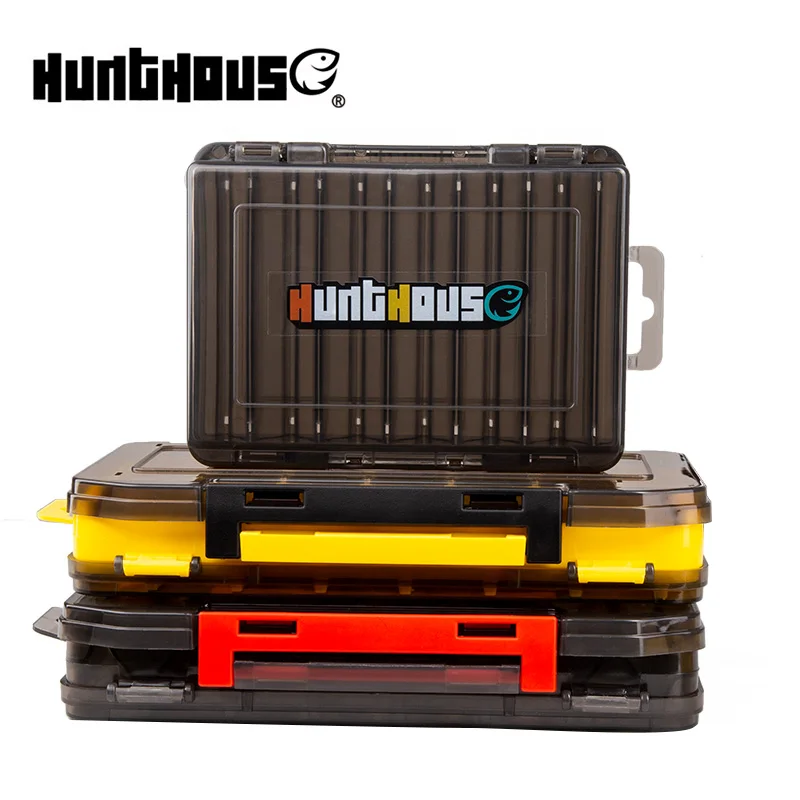 

Hunthouse fishing accessories fishing tackle lure compartments lure hook boxes fishing box