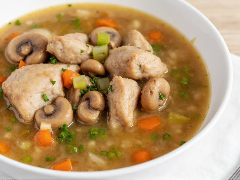 chicken thighs mushroom soup