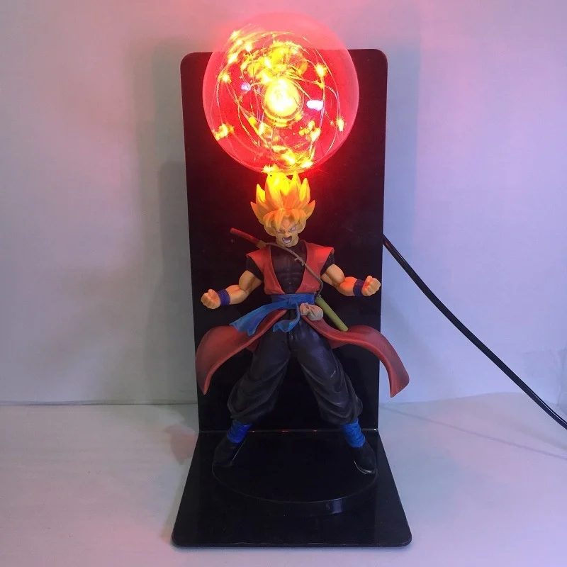 

Drag-on Ball Z Son Goku Action Figures Bombs Night Light Diy Anime Model Table Lamp Animation Holiday Birthday Gift