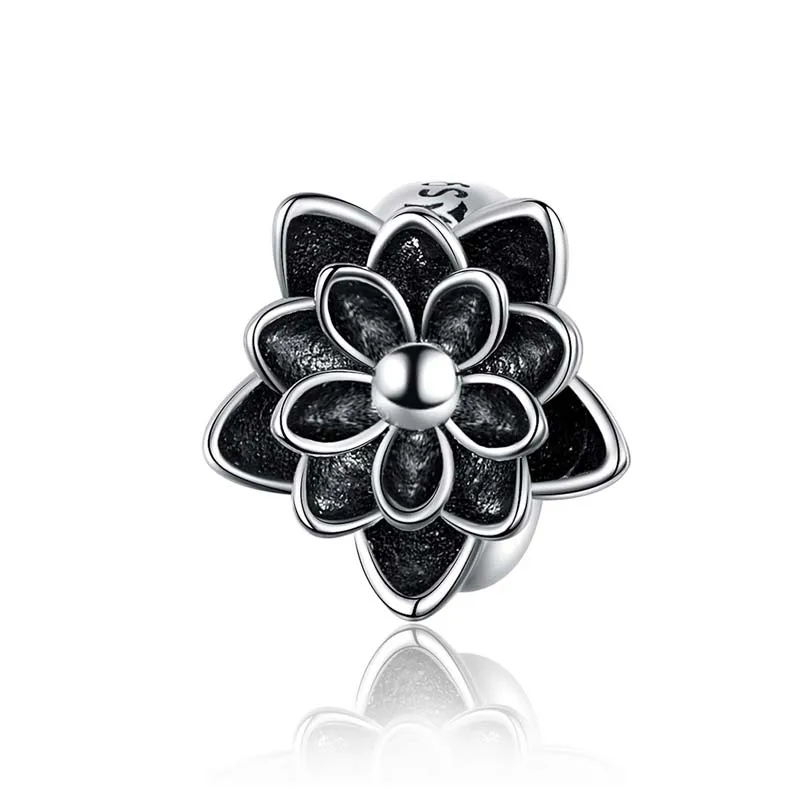 

Wholesale New Arrival Flower Shape Pendant Accessories 925 Sterling Silver Charms for Jewelry Making
