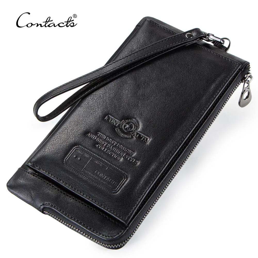 

dropship contact's wholesale laser engraving embossed customized logo rfid blocking anti-theft genuine leather man clutch purse, Coffee/red/green/black/blue