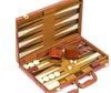 wholesale exclusive modern classics luxury handmade backgammon board professional leather checkerboard