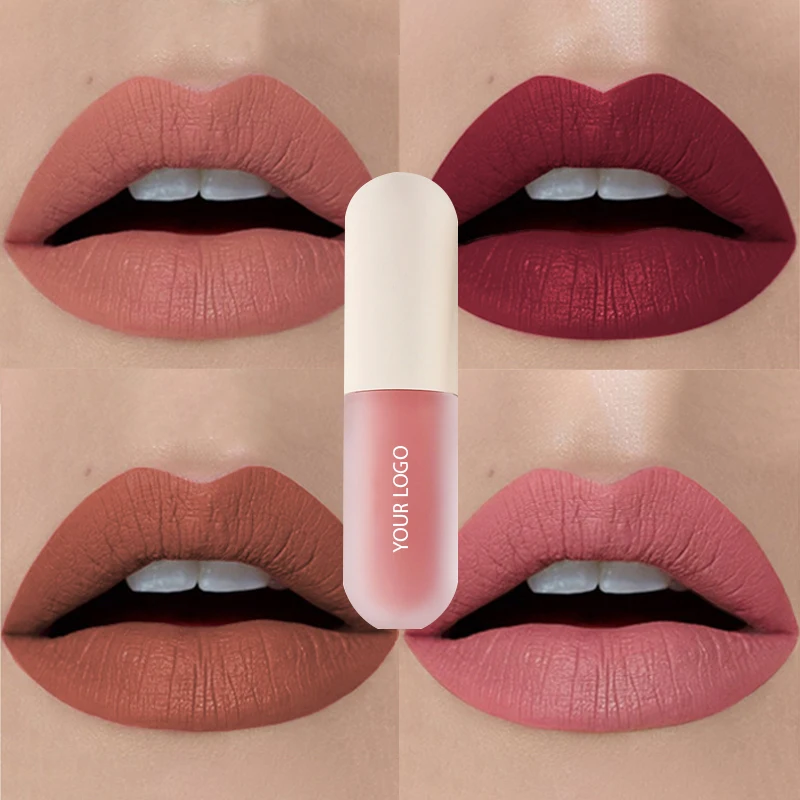 

Vancilin OEM custom lipgloss private label matte lip gloss mini lip glaze liquid capsule lipstick