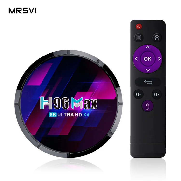 

New Arrival Best-Selling H96max X4 Bt4.0 8k Video Android 10.0 Dual Wifi 2.4g/5g Tv Set-Top Box