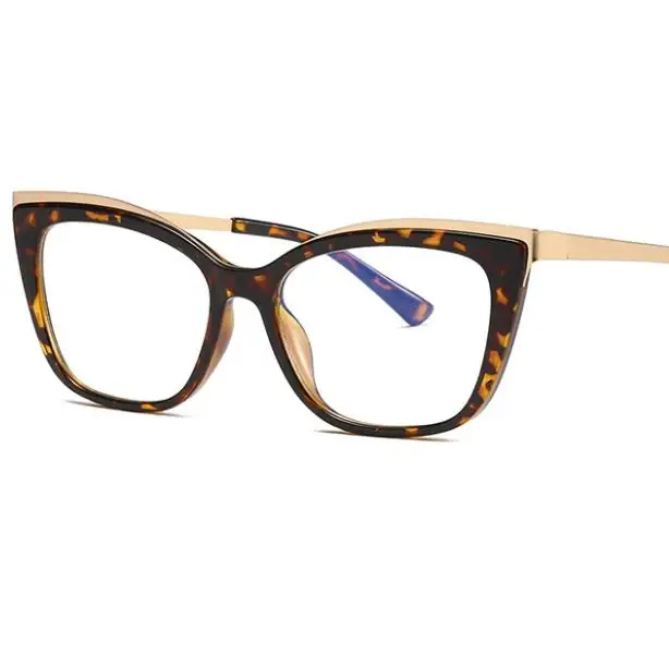 

Qmoon Vintage Trend Eyeglasses Frames Women Optical Glasses TR90 Blue Light Frames men glasses frames eyewear eyeglasses