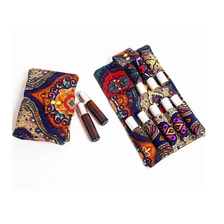 

Portable Organizer Pouch Essential Oil Storage Carry On Bag 10ml Travel Essential Oil Bag, One color