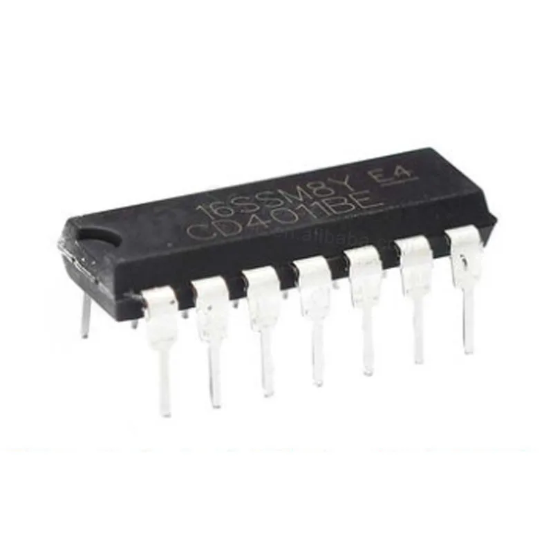 

CD4011BE DIP14 Integrated Circuit Four 2-Input NAND Gate Logic Chip IC CD4011 4011 CD4011BE