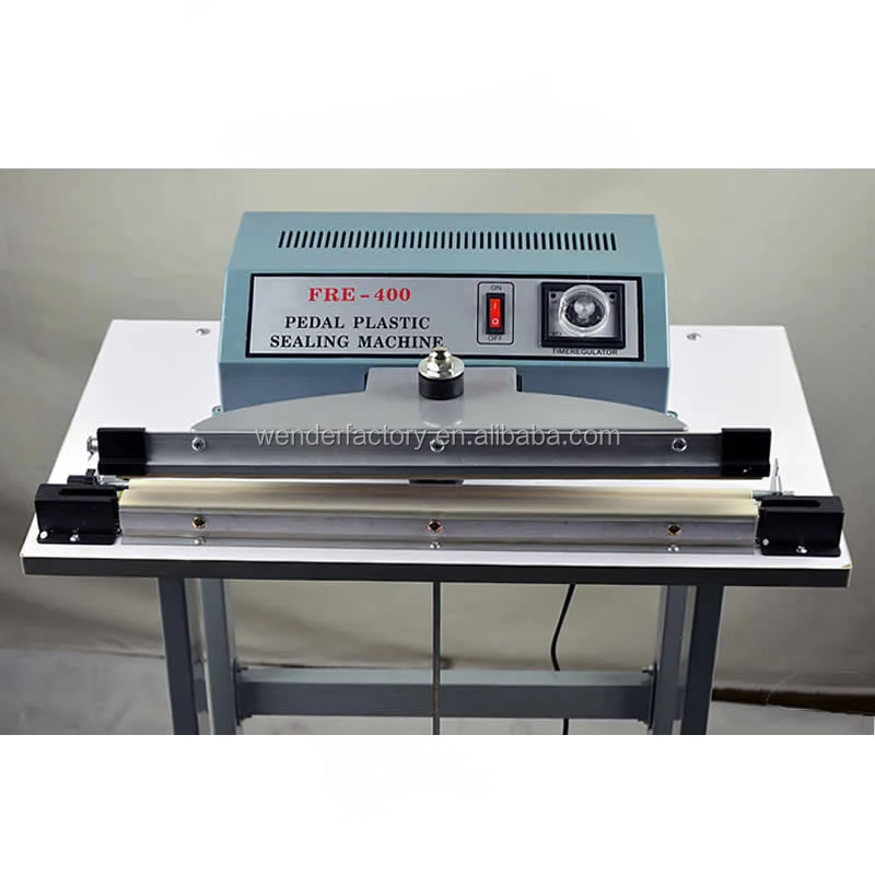 

FRE-400 single-side heating plastic film foot pedal sealer machine