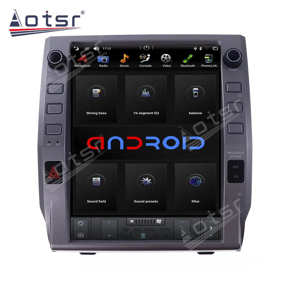 

For Toyota Tundra 2014-2019 Android 9.0 4+64GB Tesla Radio Screen Car Multimedia Radio Player Auto GPS Navigation Auto Stereo