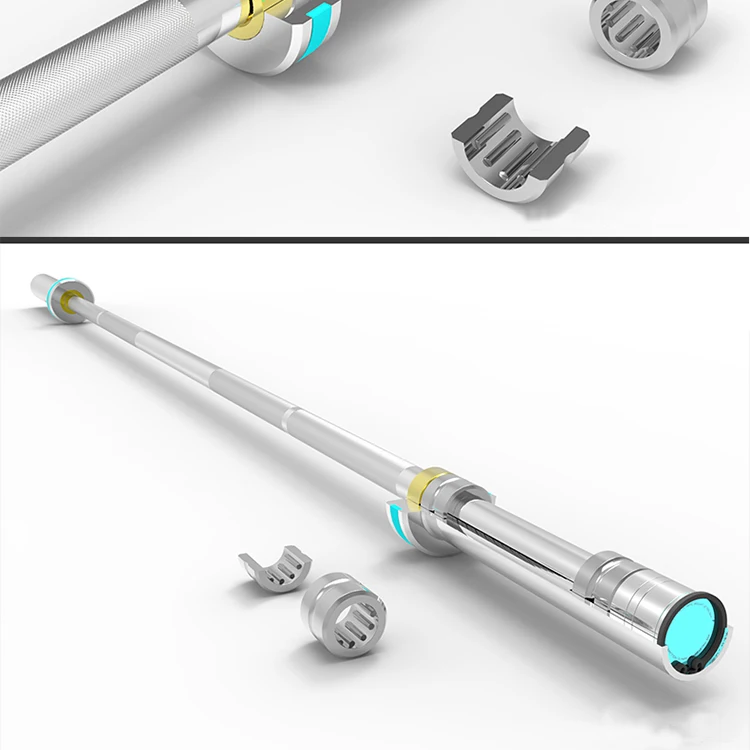 Safety 28mm Chrome Gym 20kg Men Power Lifting Weightlifting Barbell Bar