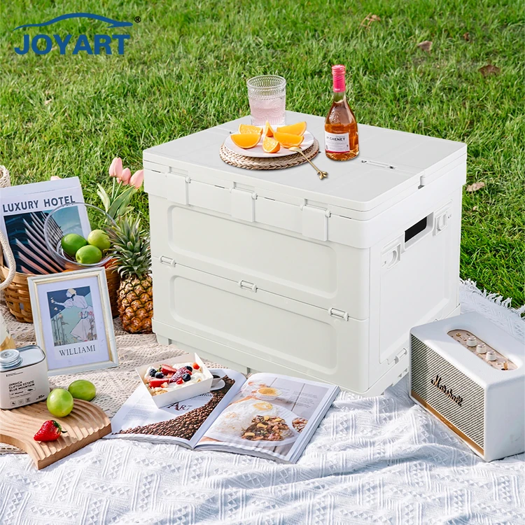 

Car Household Storage Camp Box Food Storage Containers Camping Lunch Box Folding Box Storage