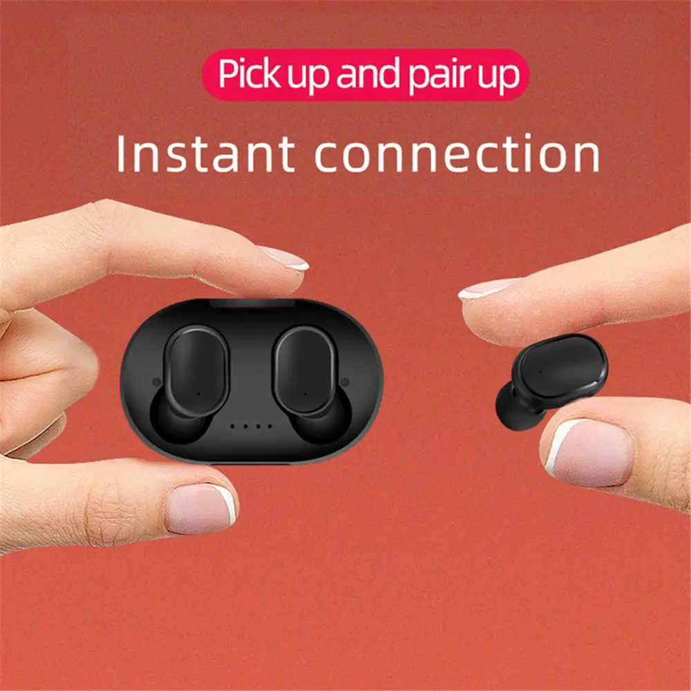 Earphone Earbuds Free Shipping Cheap Sports Black TWS HiFi Handsfree Noise Canceling Stereo Music - ANKUX.COM