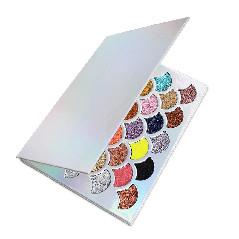 

Mermaid eyeshadow palette 32 color fish-scale eye shadow beauty cosmetics eyeshadow palette