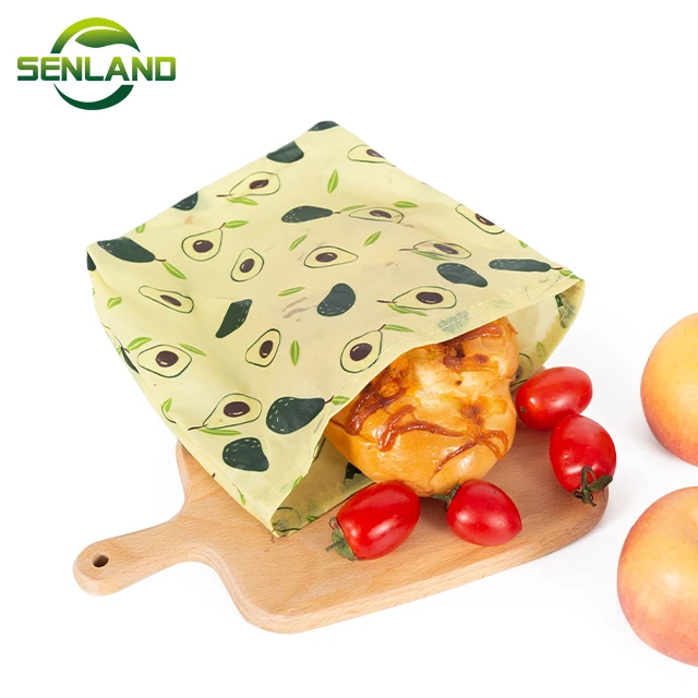 
best price cotton fabric all-natural snack paoer universal beeswax preservation bag pouch suppliers 