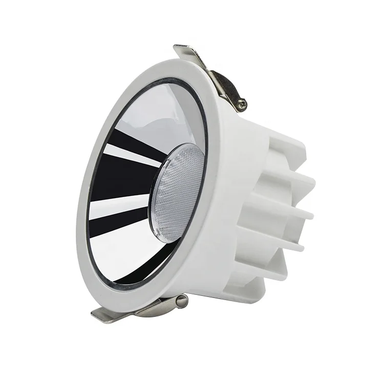 Small hole 70mm 85mm hotel downlight led anti-glare UGR<19 trimless slim dimmable 10w 15w 20w downlight