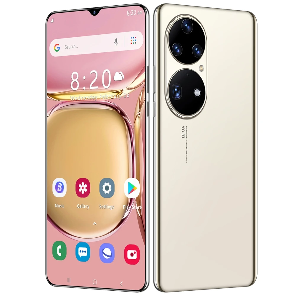 

Huwei P50 pro+ 12GB+512GB 6.7 Inch Android 11 Cheap Unlocked Cell Phone Low Price Smart Mobile Phones 4G 5G Android Smartphone