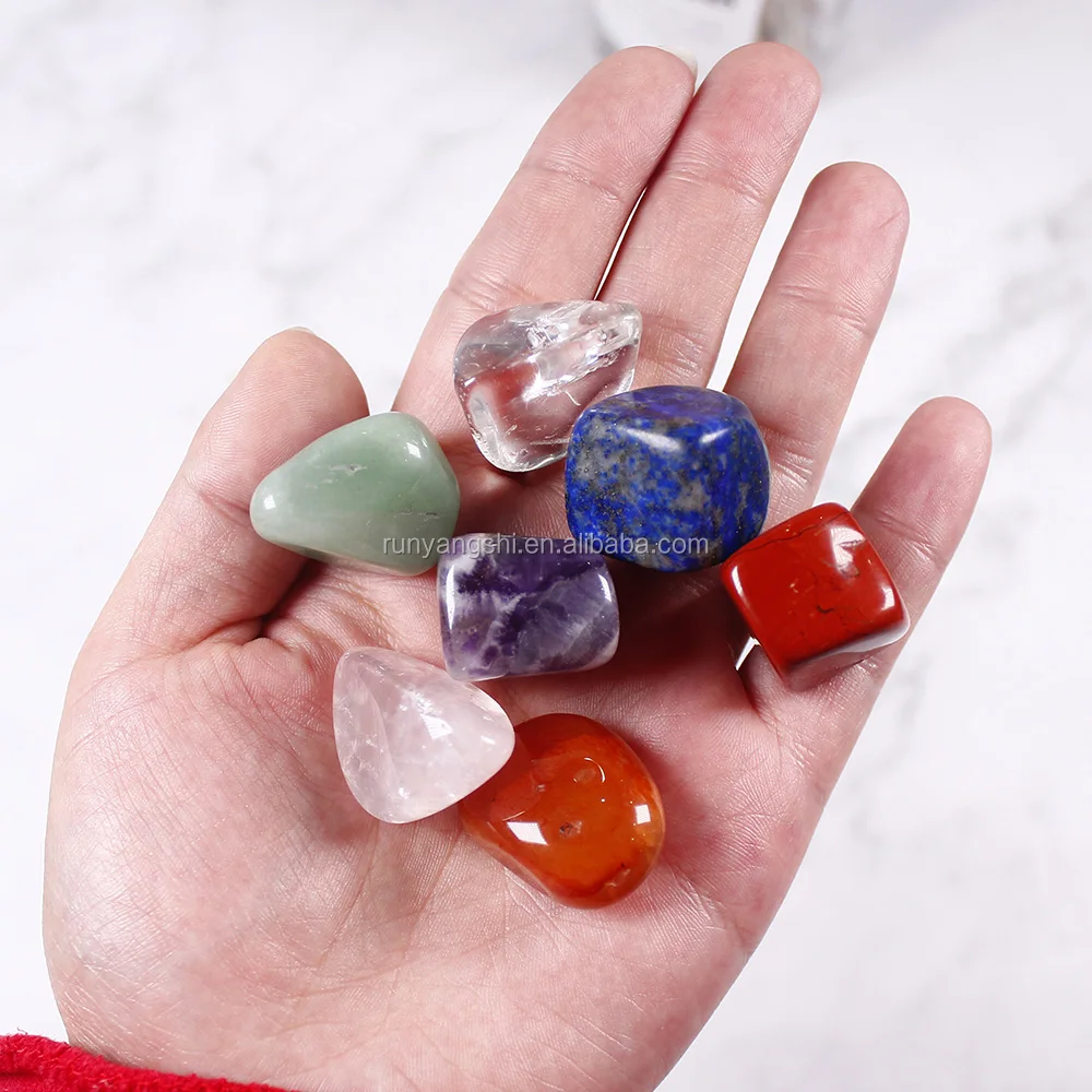 Wholesale Natural Mineral Specimens Chakras Stone Gift Box Crystals